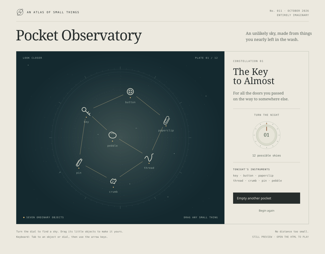 Pocket Observatory